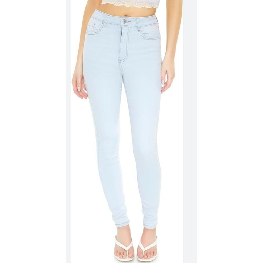 Forever 21  Jeans Pants Women's Size 31,high Rise, Cotton,Excellent Condition.